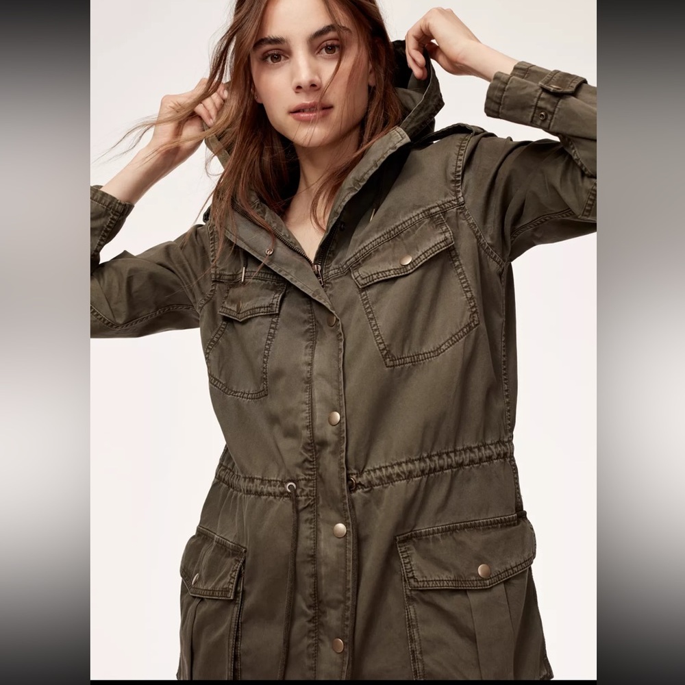 ARITZIA Olive Utility Jacket